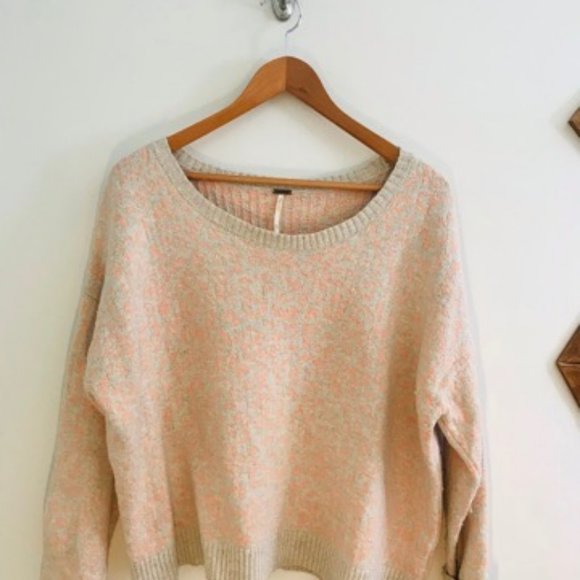 Free People │ Cheetah Print Sweater - Picture 3 of 3